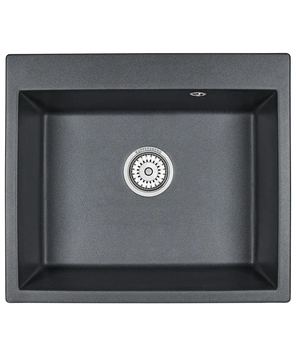 Кухонная мойка Kuppersberg MODENA 60 NL 1B ANTHRACITE фото 