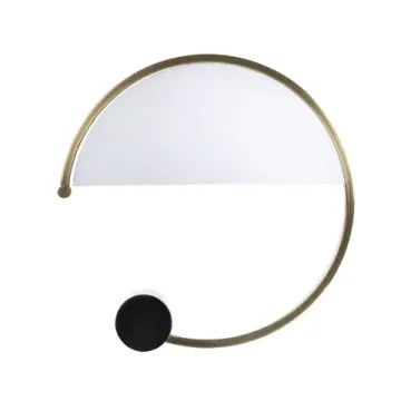 Настольная лампа 1*E27 A5056LT-1AB белый/бронза Brava Arte Lamp