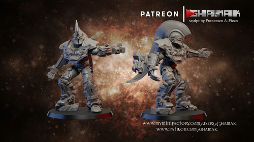 Adeptus Mechanicus Kastelan Robot Робот механикус №2 миниатюра для dnd, днд, pathfinder, фентези, Настольная игра, НРИ, Варгейм, РПГ