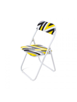 Складной стул Seletti Juventus Yellow, желтый