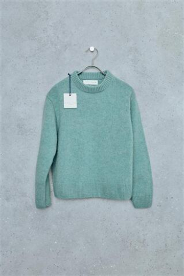 ZARA STORIESZ — СВИТЕР ИЗ 100% ШЕРСТИ, БИРЮЗОВЫЙ