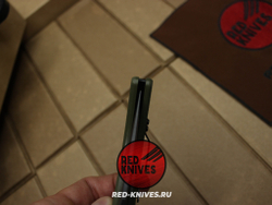 Нож Cold Steel Espada M (Medium) - зеленая рукоять, черный клинок RK/Н77