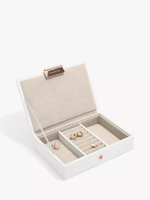 Органайзер для украшений Stackers Mini Box Lid (Taupe) (белый / White)