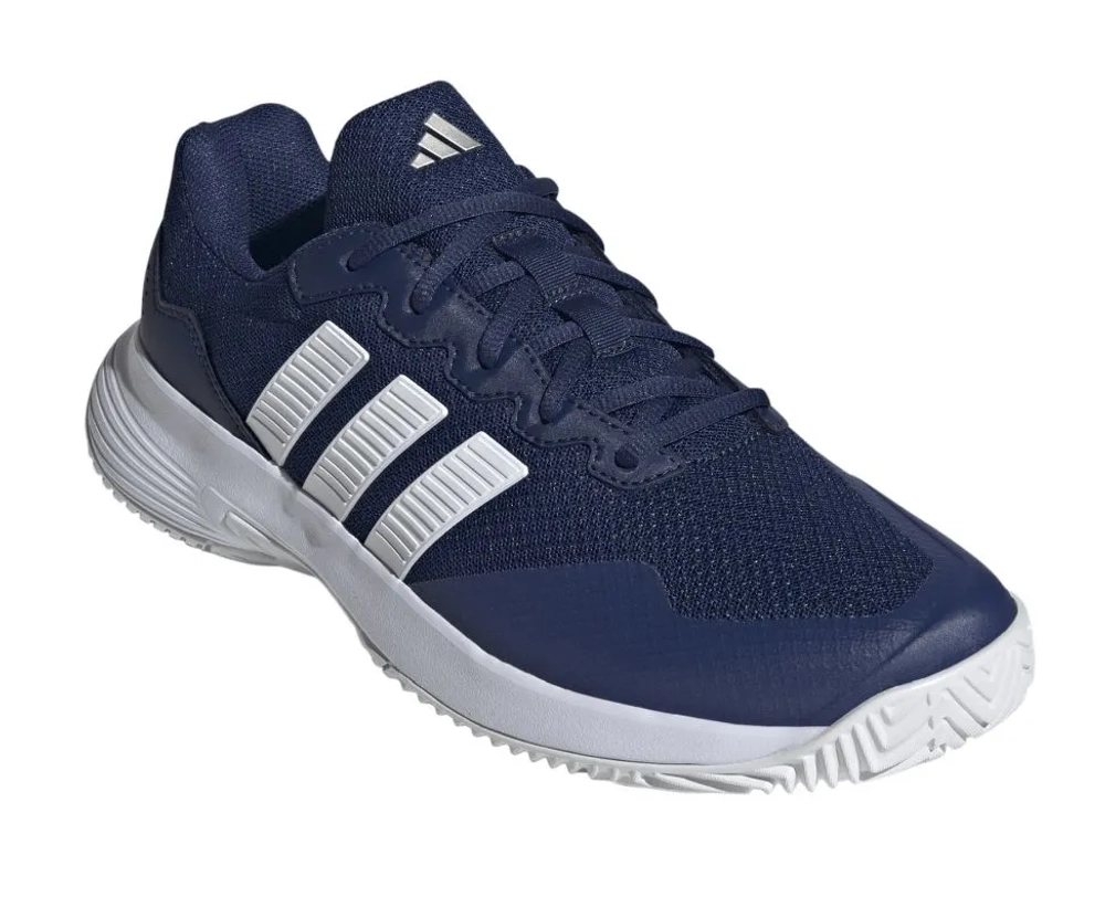 Мужские теннисные кроссовки Adidas GameCourt 2 M - dark blue/cloud white