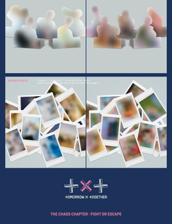 Альбом TXT - The Chaos Chapter: FIGHT OR ESCAPE 2nd Album Repackage RANDOM Version