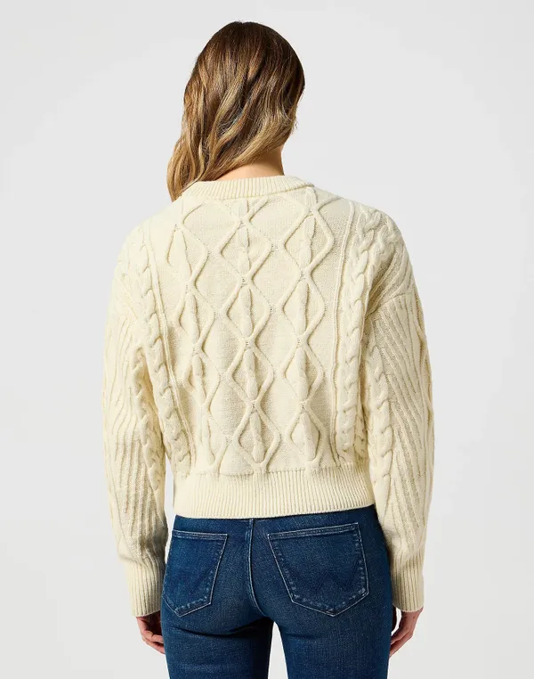 Джемпер женский WRANGLER CABLE KNIT SWEATER