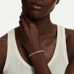 MATRIX:BRACELET CHAIN WHI/RHS