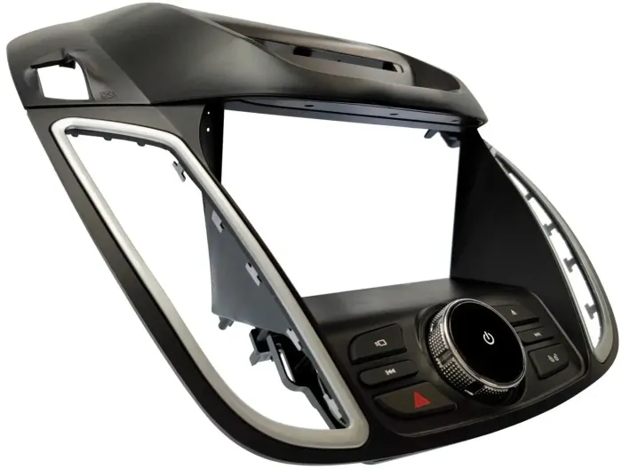 Магнитола для Ford Kuga 2 2012-2019 (без SYNC, рамка с кнопками тип 1) - Teyes CC4L-DTS монитор 9" IPS, Android 14, Быстрая, Snapdragon 662, CarPlay, 4G SIM-слот