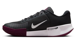 Мужские кроссовки теннисные Nike Zoom GP Challenge Pro - черный