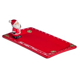 БЛЮДО СЕРВИРОВОЧНОЕ КОЛЛЕКЦИЯ "CHRISTMAS GIFT" 24*13,5*9,5 СМ