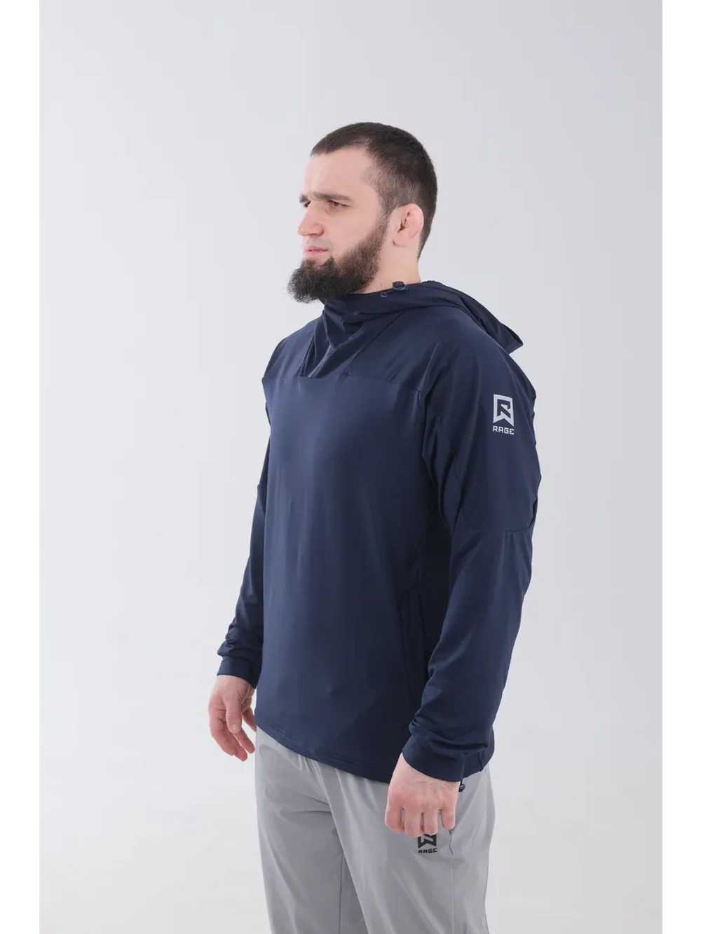 Худи спортивное с молнией Rage navy арт.: HY26509