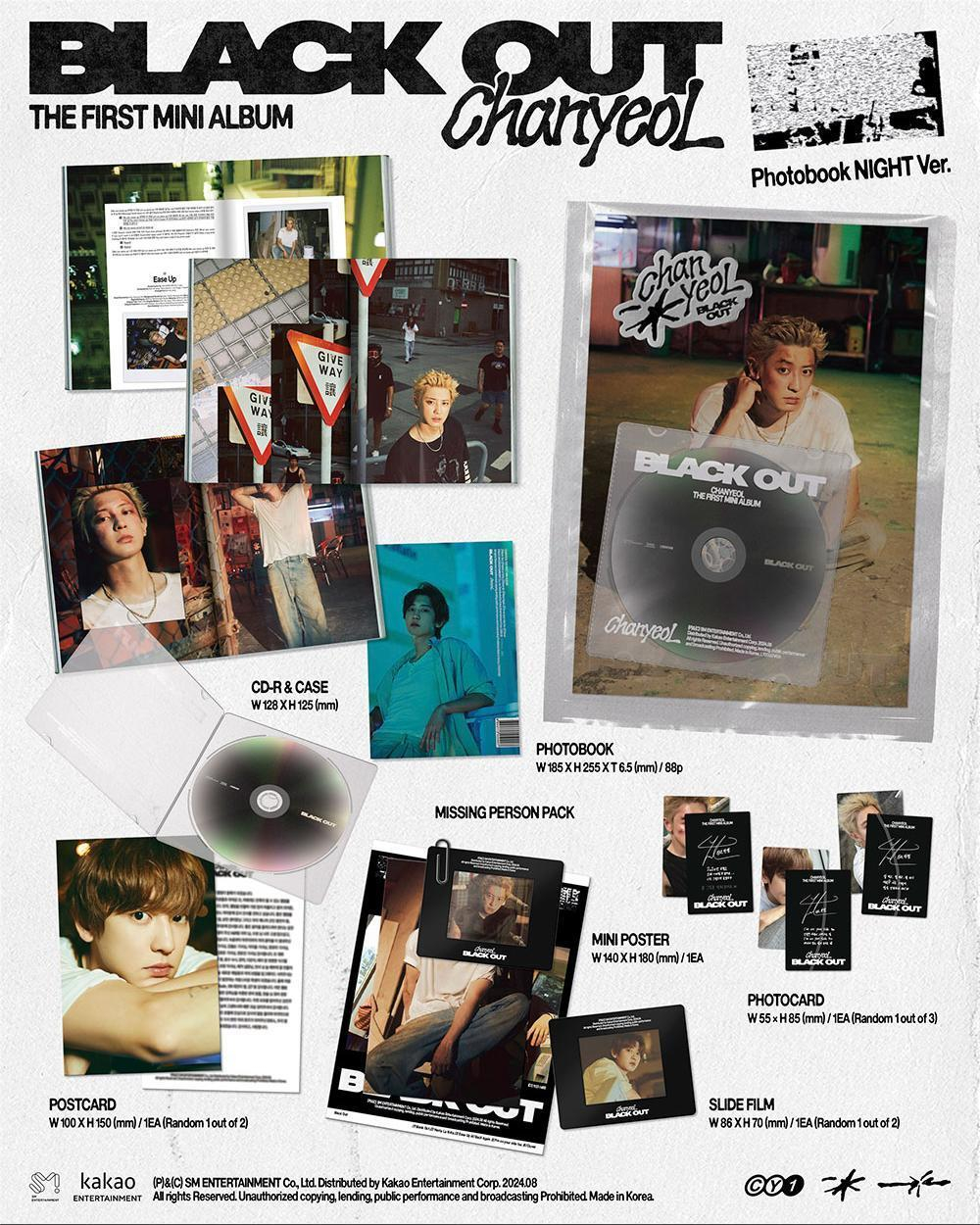 [Альбом] CHANYEOL - Black Out (Photo Book Ver.)