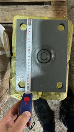 Подушка задней рессоры (6 отверстий) AZ9725520276/278
