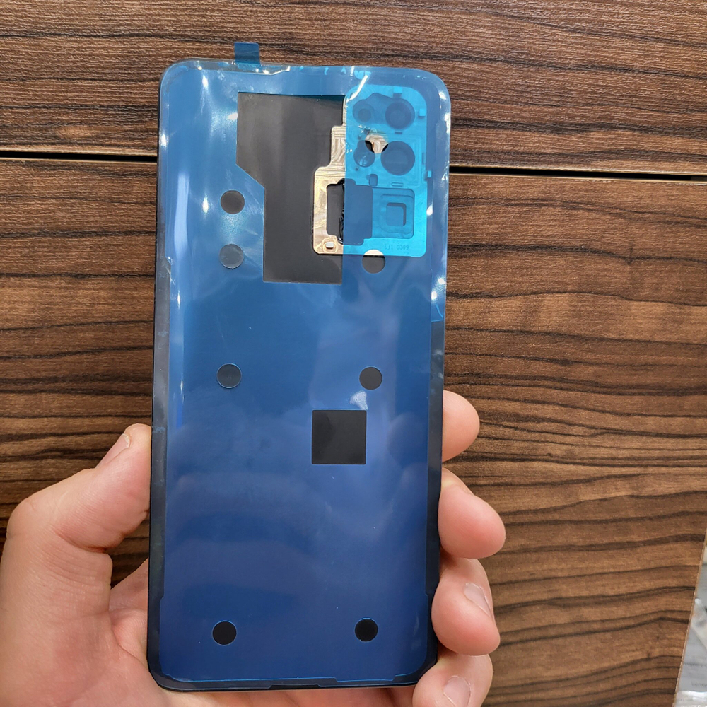 Крышка для Honor 30 - задняя стеклянная панель "Высокое качество" (чёрного цвета)