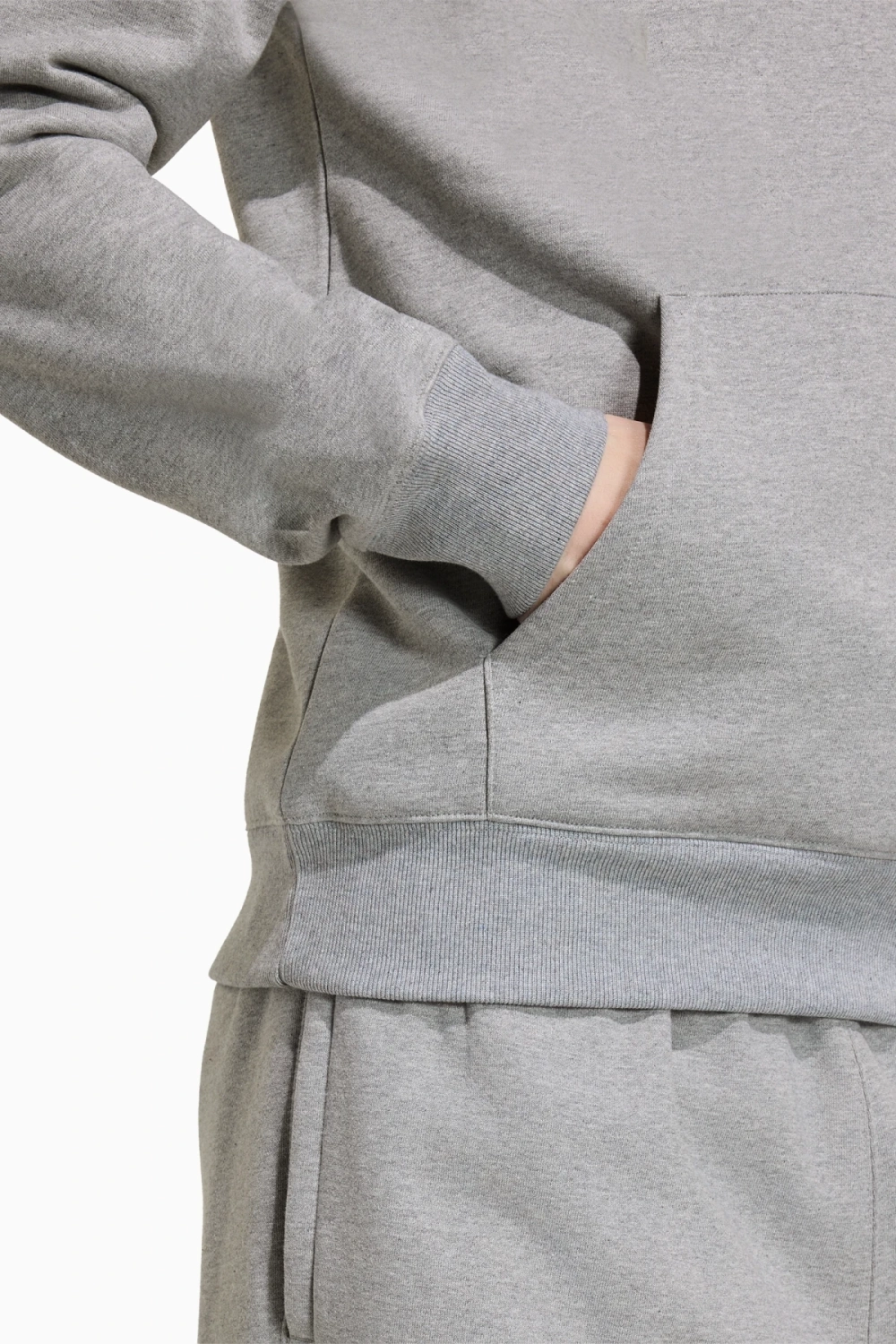Кофта adidas Originals Trefoil Essentials - серый