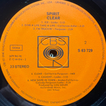 Spirit – Clear (Германия 1969г.)