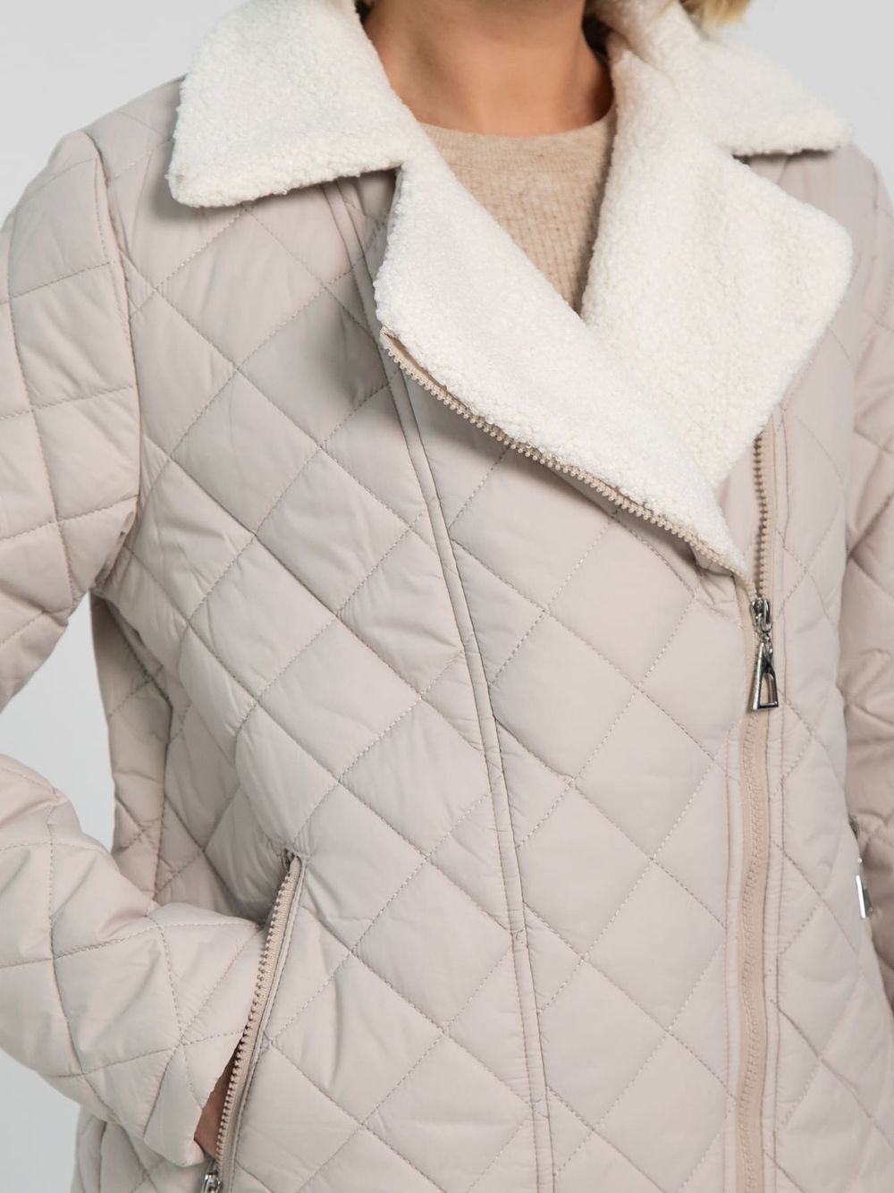 Куртка Маша (бежевая) Б16490-4М LT Collection
