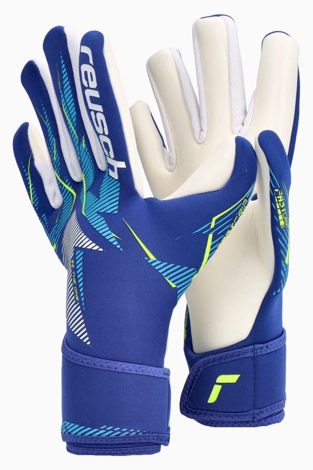 Вратарские перчатки Reusch Fastgrip Fusion - темно-синий