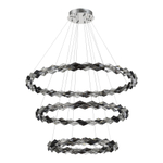 Светильник светодиодный, хром, прозрачный / дымчатый, DIAMANTA, LED,100W