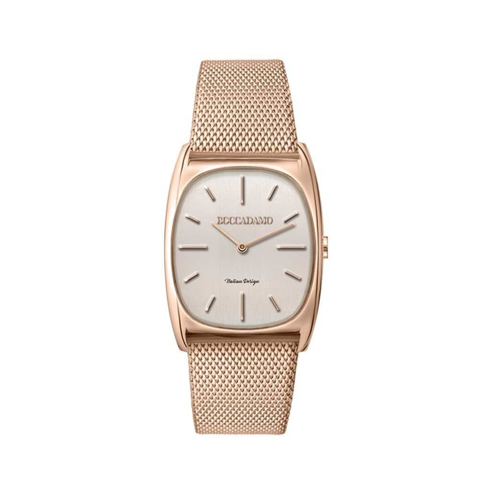 Часы Boccadamo Atelier Rosegold AT005 BR/RG  с минеральным стеклом