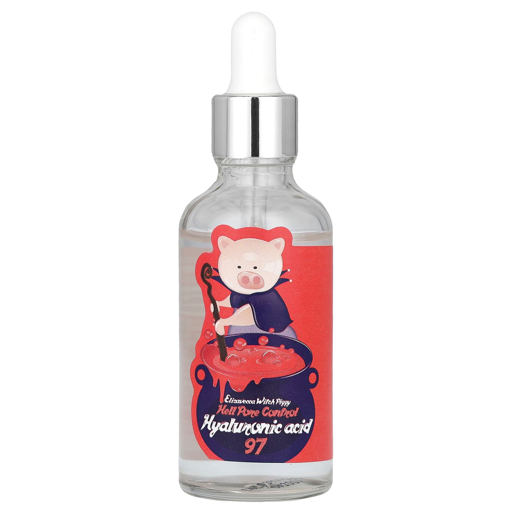 Elizavecca, Witch Piggy, средство для контроля пор, с 97% гиалуроновой кислоты, 50 мл (1,69 жидк. унции)