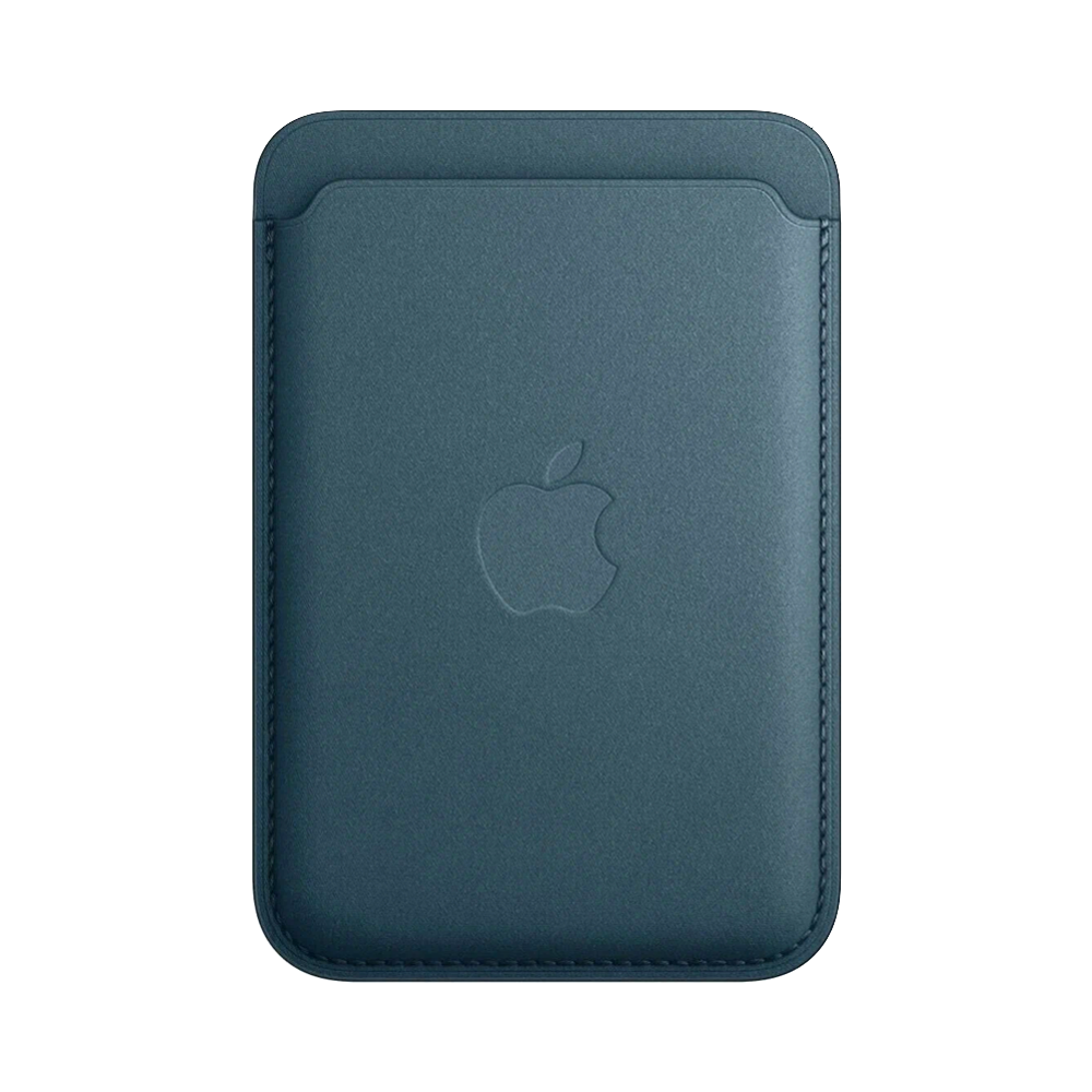 Тканевый чехол-бумажник с поддержкой MagSafe Apple FineWoven Wallet (2023), Pacific Blue (Тихоокеанский синий)