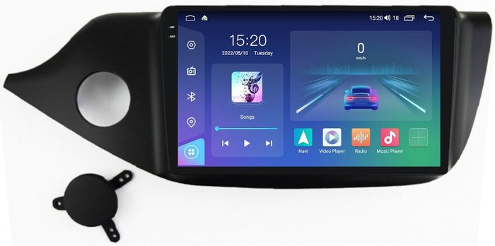 Магнитола для KIA Ceed 2 (JD) 2012-2018 (рамка матовая) - Parafar PF216T2LUX1RN2K на Android 13, Быстрая, QLED+2K, CarPlay, 4G SIM-слот