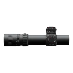 Прицел March-FX 1-10x24 Shorty DR-TR1F FFP+SFP 34мм - вид справа, профиль