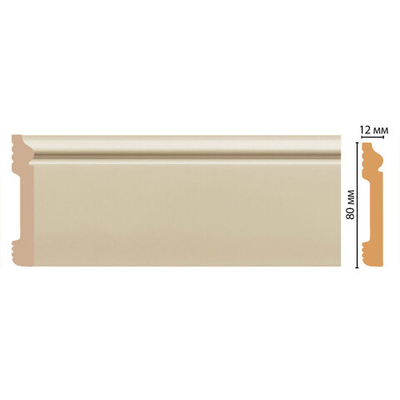 Плинтус Decomaster D005 D005-61 ДМ
