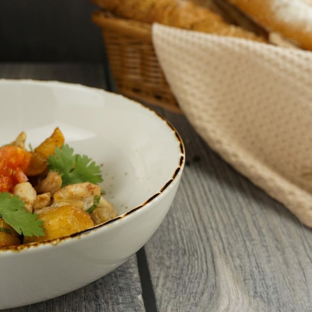 Салатник 1100 мл d 21 см h6,5 см Organica Grain P.L. Proff Cuisine [6]