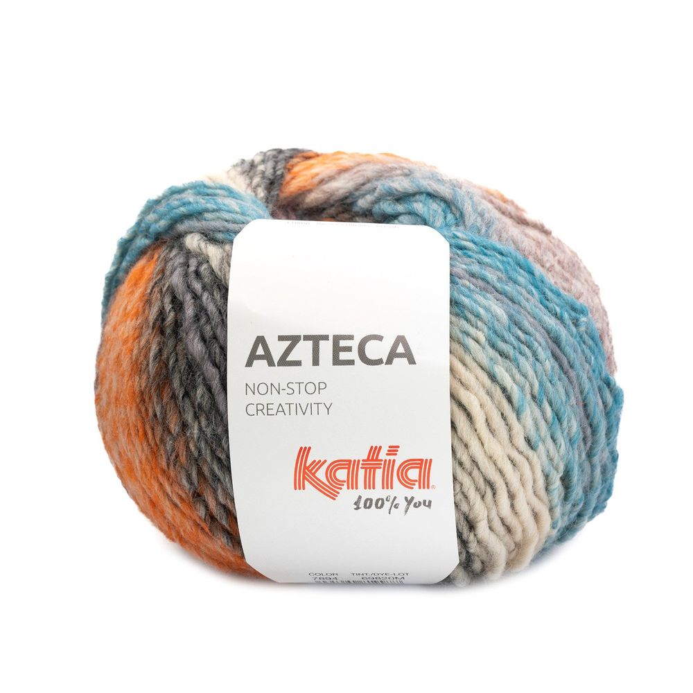 Пряжа Katia (Катя) Azteca / уп.10 мот. по 100 г, 180 м, 493.7894