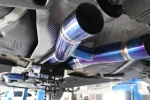 Выхлопная система с заслонками для BMW M8 F93 GRAN COUPE 4.4L (титан)