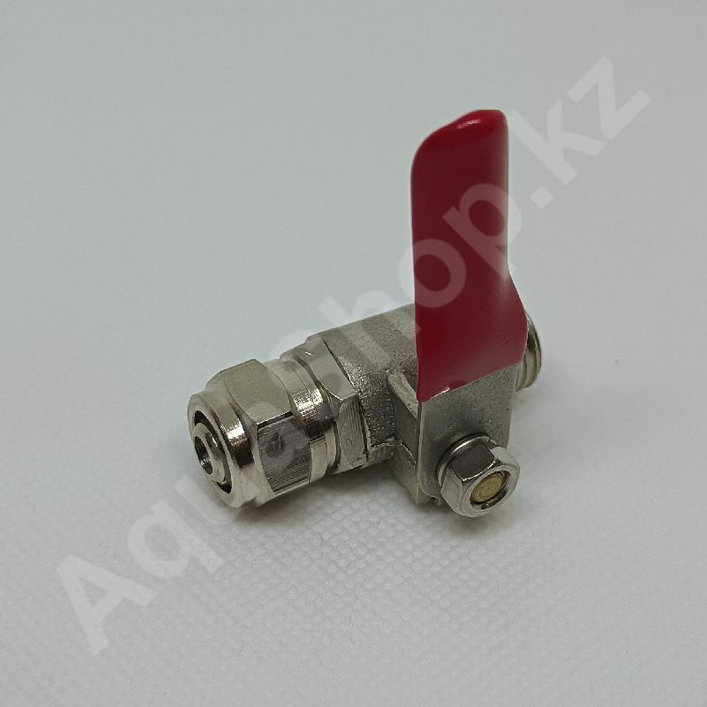 Вентиль шаровый BV-02, BV-3BC 3/8"(f) x 1/4"(НР) мет.