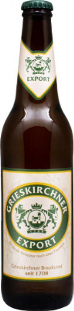 Пиво Грискирхнер Экспорт / Grieskirchner Export 0.5л - 20шт