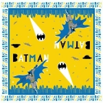 Салфетки бумажные 33*33см Batman 3 сл., 20л
