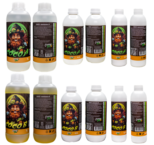 Комплексное удобрение для кокосового субстрата Coco A+B Orange Tree