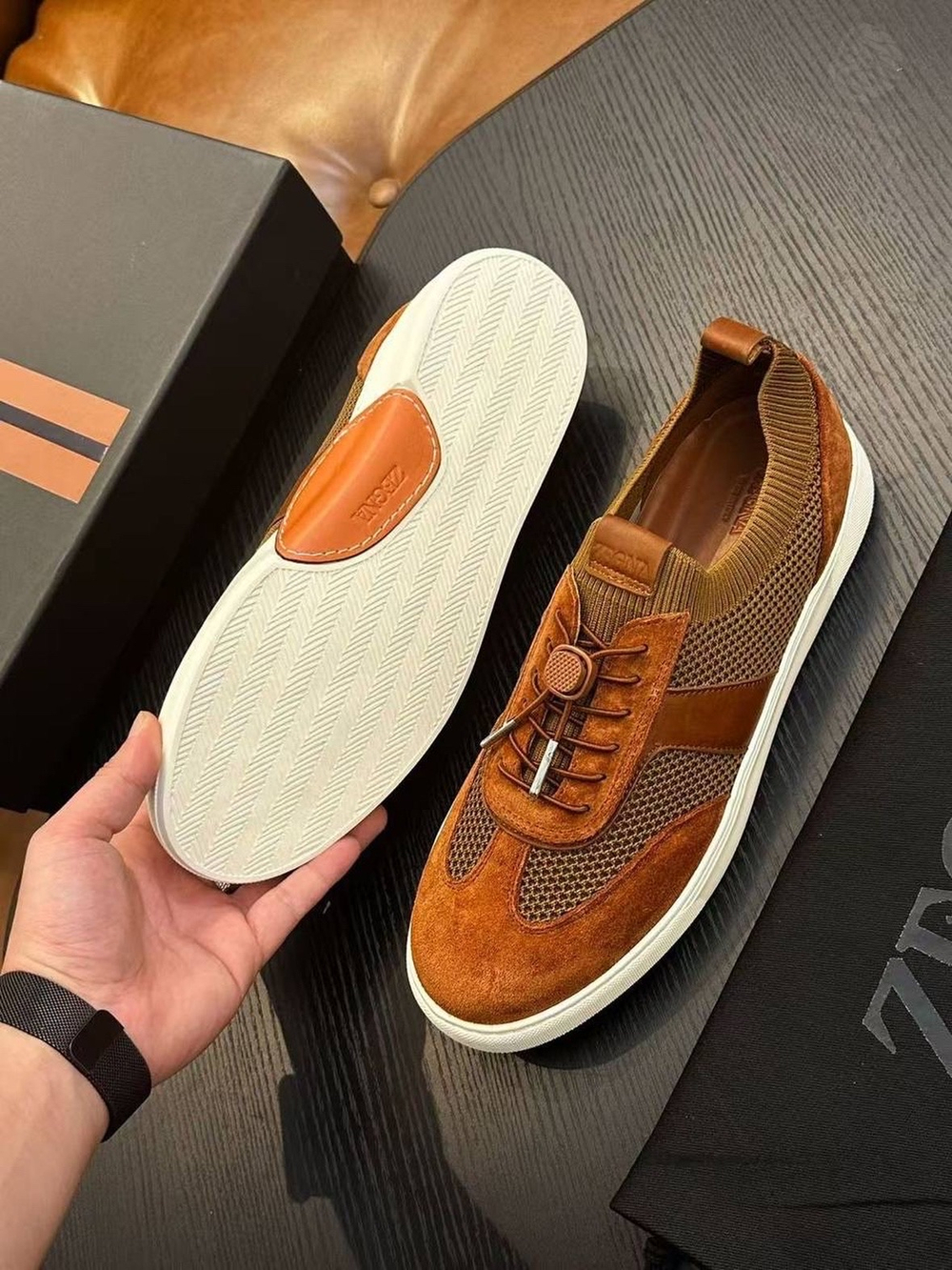 Кеды Zegna