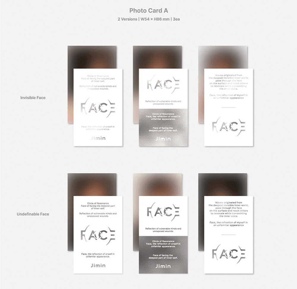 Альбом Jimin - FACE