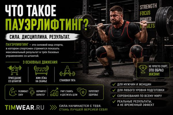 Что такое пауэрлифтинг (powerlifting)