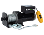 Лебедка автомобильная электрическая KDJ-2000Н (200-D)12V