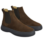 TOD"S Flatform Round Toe Ankle Boots