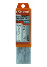 Сверло по металлу Sturm! 7,5х109 мм, сталь HSS, упаковка 10 шт — фото 2