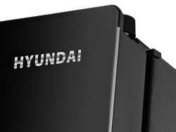 Холодильник Hyundai CS6503FV (черное стекло)