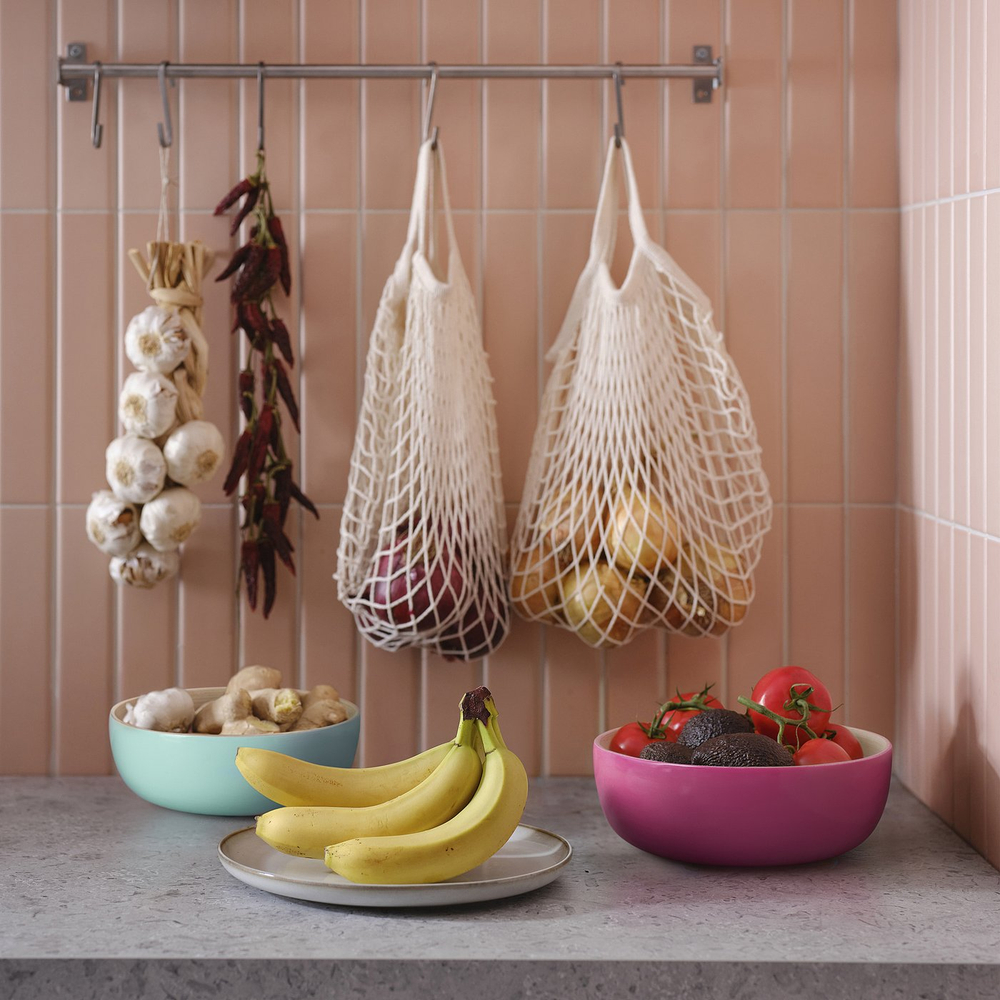 IKEA ÅKERHALLON  (ИКЕА ОКЕРХАЛЛОН)  -  Миска для сервировки, комплект 2 шт. - бамбук