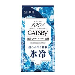 Салфетки - дезодорант для лица и тела охлаждающие Gatsby Body Wipes