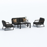Лаунж зона Ideal Patio ЭСТИВО маренго - каркас карбон