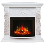 Каминокомплект Real Flame Athena Corner GR с очагом Evrika 25,5 (угловой)