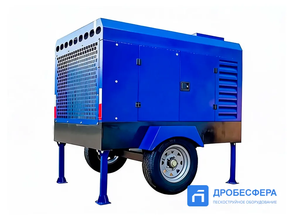 Дизельный винтовой компрессор KraftMachine КМ-39/25-ВДШ-2
