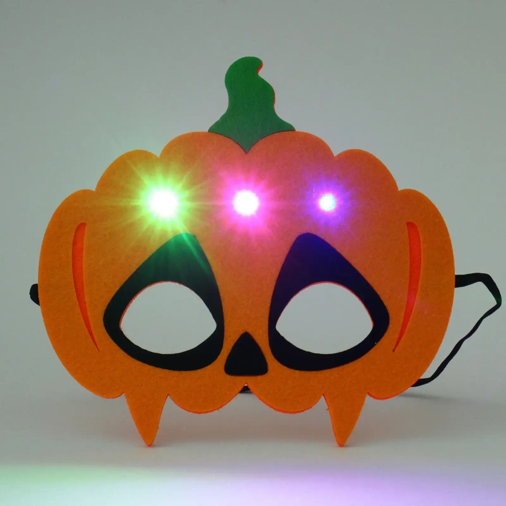 Ободок карнавльный «Helloween - Тыква» с подсветкой