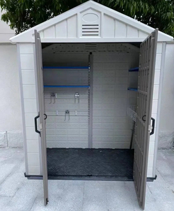 Садовый пластиковый сарай HouzBlock Comfort-1 7,5x4
